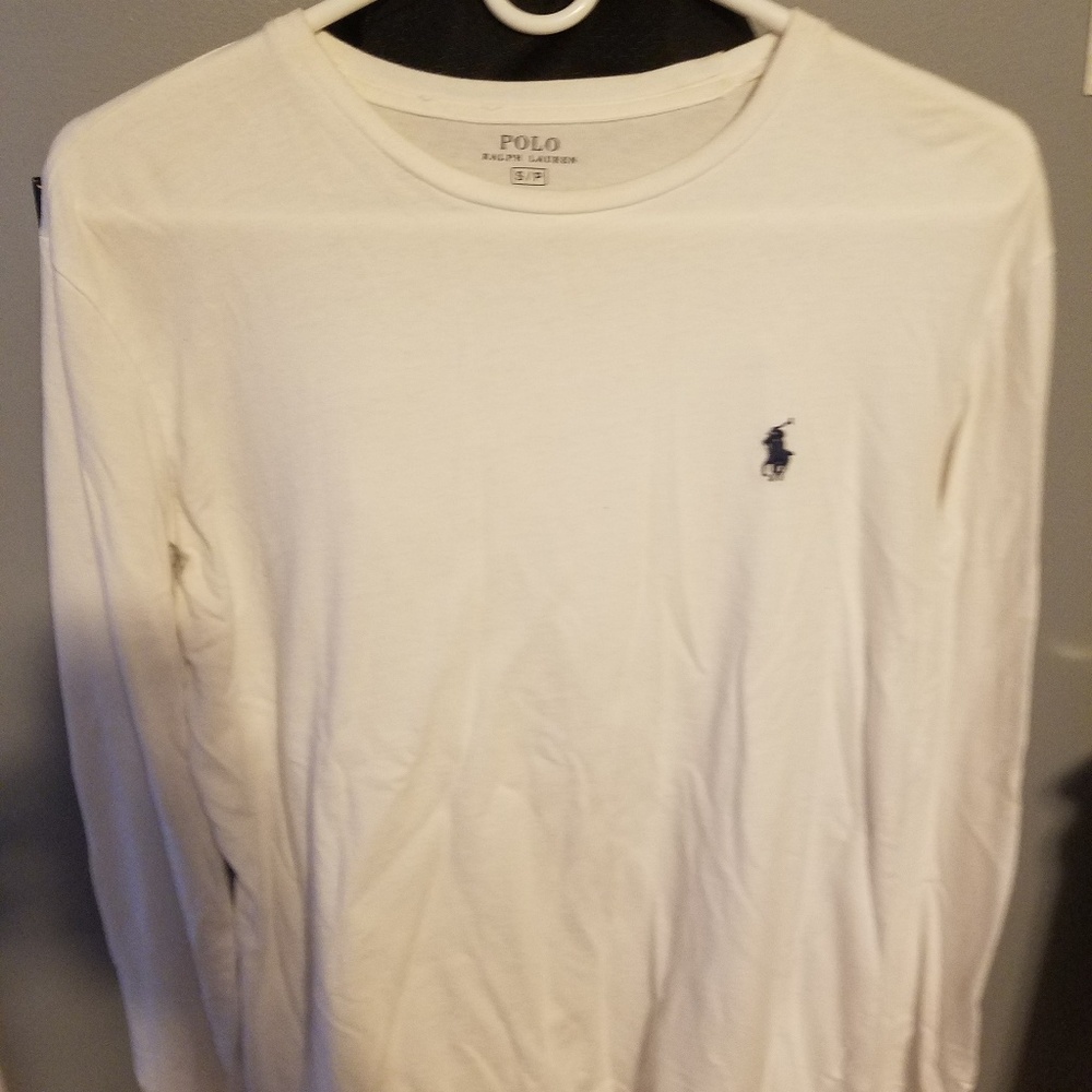 Long sleeve polo shirt
